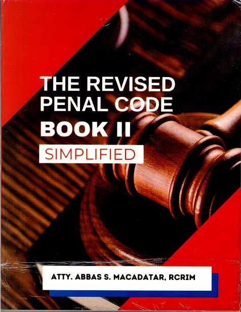 The Revised Penal Code Book II Simplified International Standard 